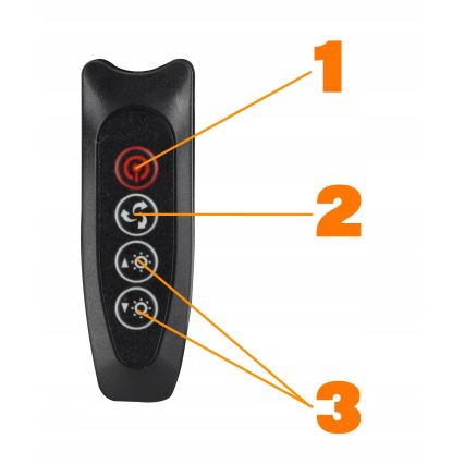 Dimbare LED-bureaulamp met aanraakbediening, flexibele hals en klem LED/10W/5/230V 3000/4000/6000K zwart