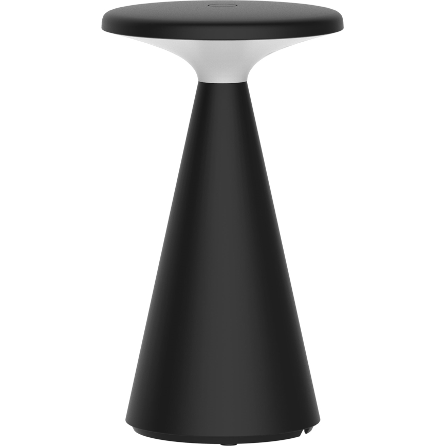 LED Dimbare Touch Buiten Tafel Lamp PAROS LED/1,8W/5V USB 1800 mAh IP44 Zwart
