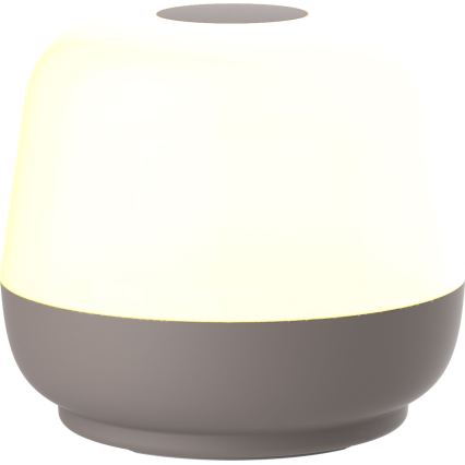LED Dimbare Touch Buiten Tafel Lamp SAMBA LED/1,2W/5V USB 1200 mAh IP44 grijs