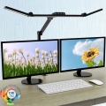 LED Dimbare Touch Flexibele Bureaulamp LED/24W/230V 3000-6500K CRI 92 zwart