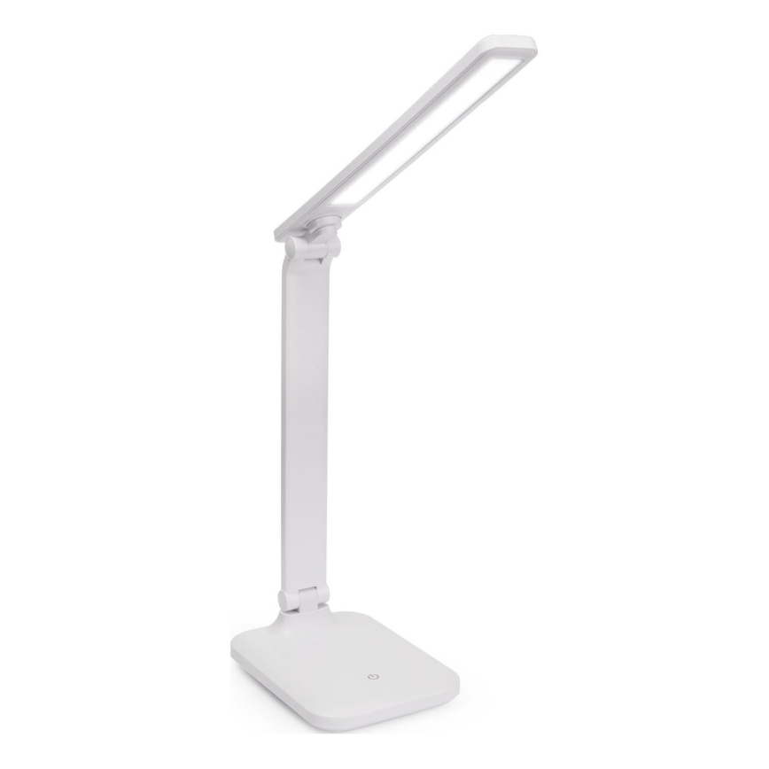LED Dimbare touch tafellamp met draadloos opladen en USB-poort REMUS LED/5W/230V wit