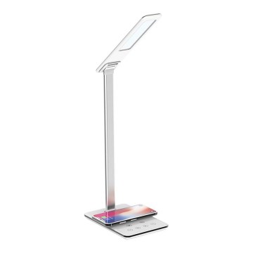 LED Dimbare Touch Tafellamp met Draadloos Opladen JOY LED/6W/230V + USB Wit