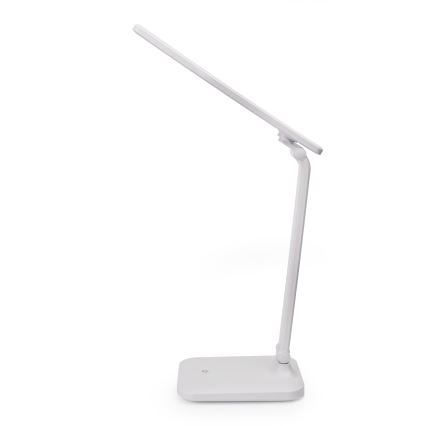 LED Dimbare touch tafellamp met draadloos opladen en USB-poort REMUS LED/5W/230V wit