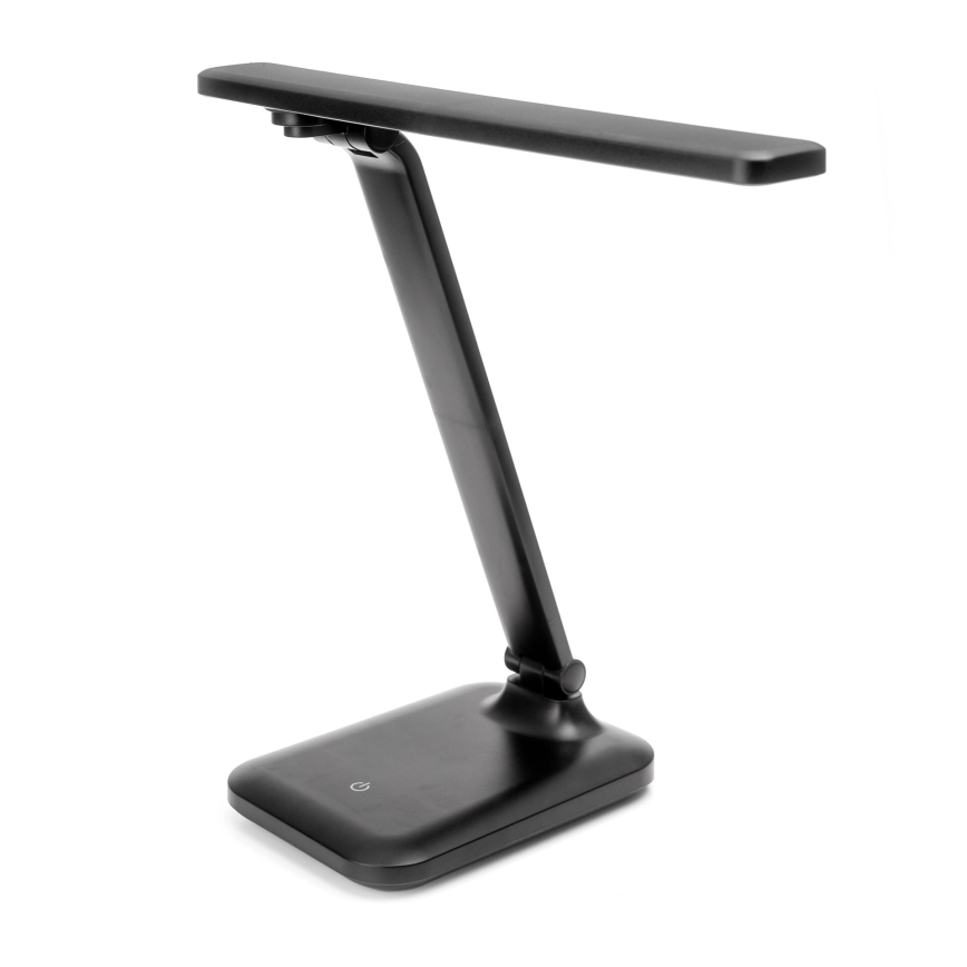 LED Dimbare touch tafellamp met draadloos opladen en USB-poort REMUS LED/5W/230V zwart