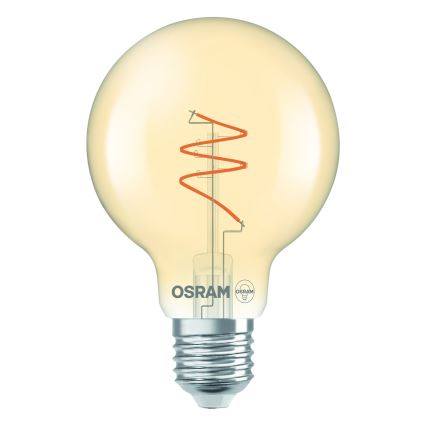 LED dimbare vintage filamentlamp E27/4,9W/230V 2200K CRI 90 - Osram