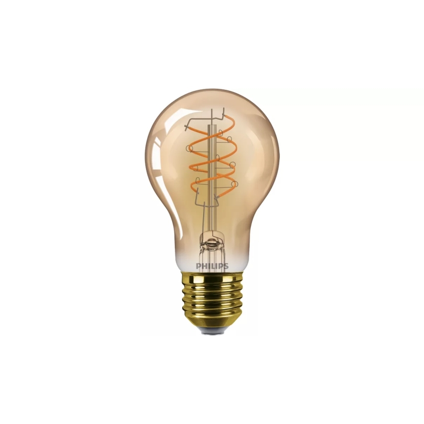 LED dimbare VINTAGE gloeilamp Philips A60 E27/7,3W/230V 2200K