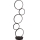 LED dimbare vloerlamp LED/85W/230V 3000-6500K + afstandsbediening