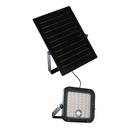 LED Dimbare zonne-schijnwerper met sensor LED/10W/3,7V 4000/6000K IP65 + afstandsbediening