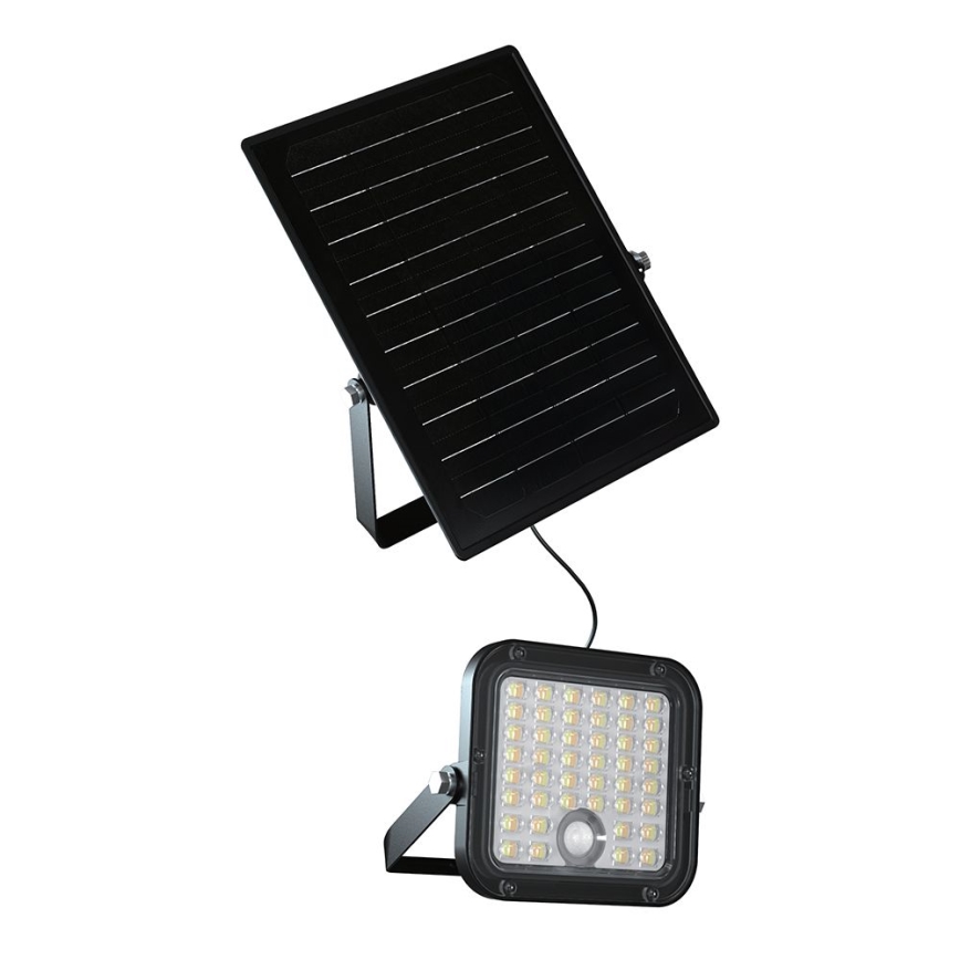 LED Dimbare zonne-schijnwerper met sensor LED/10W/3,7V 4000/6000K IP65 + afstandsbediening
