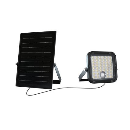 LED Dimbare zonne-schijnwerper met sensor LED/10W/3,7V 4000/6000K IP65 + afstandsbediening