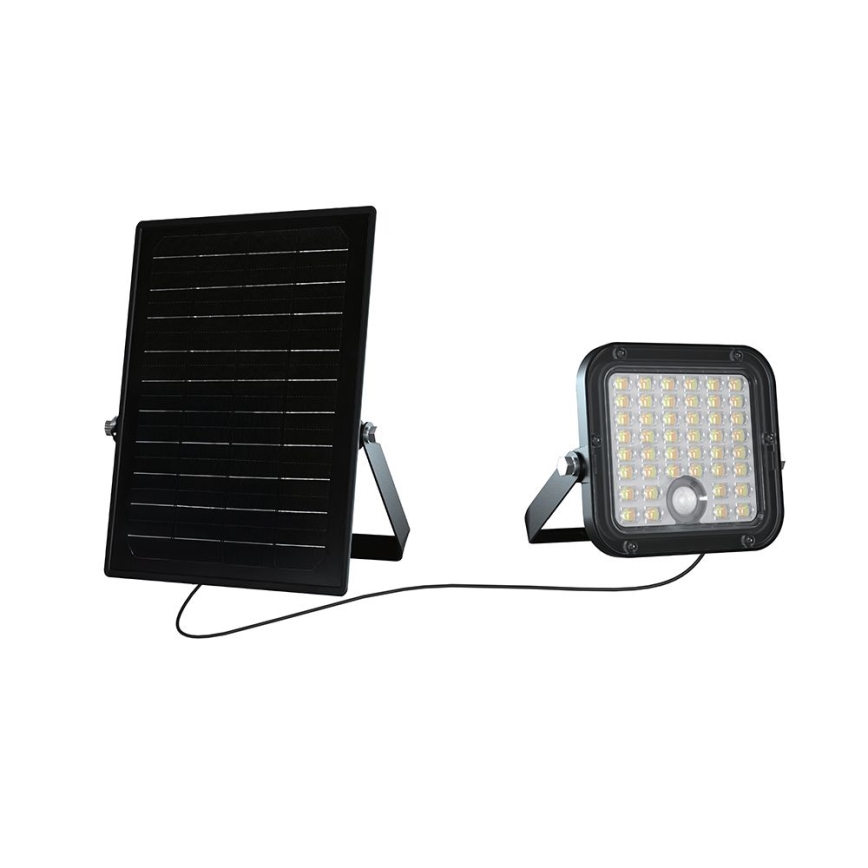 LED Dimbare zonne-schijnwerper met sensor LED/10W/3,7V 4000/6000K IP65 + afstandsbediening