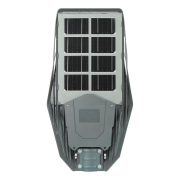 LED Dimbare zonne-straatlantaarn met sensor KERS LED/300W/3,2V 6500K 8000 mAh IP65 grijs + afstandsbediening