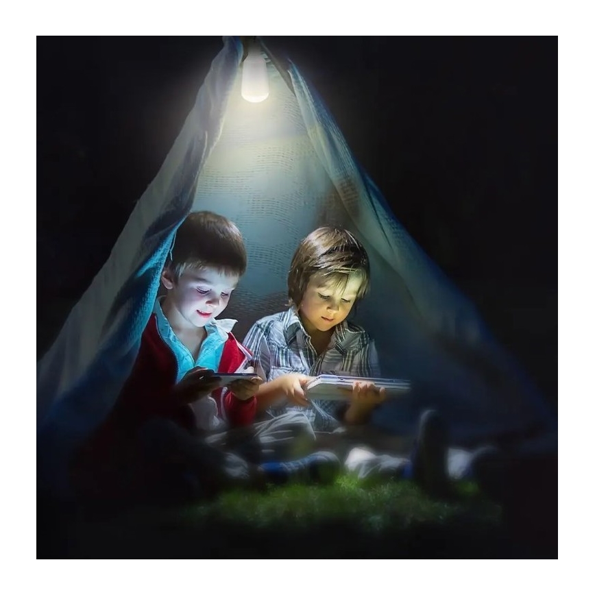 LED Draagbare solarlamp 3 in1 LED / 7W / 230V 3000K / 4000K / 6400K + opladen via USB