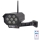 LED Dummy bewakingscamera met sensor en met een zonnepaneel LED/5W/5,5V 800 mAh IP65 + afstandsbediening