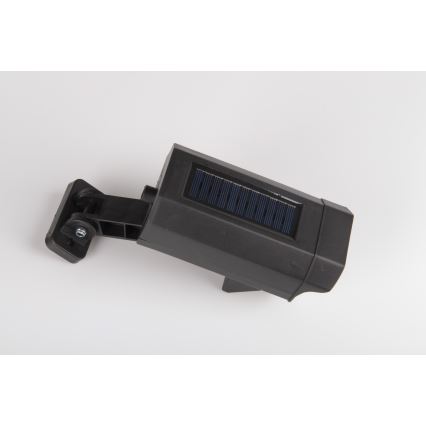 LED Dummy bewakingscamera met sensor en met een zonnepaneel LED/5W/5,5V 800 mAh IP65 + afstandsbediening