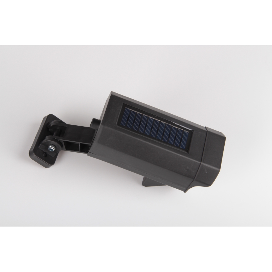 LED Dummy bewakingscamera met sensor en met een zonnepaneel LED/5W/5,5V 800 mAh IP65 + afstandsbediening