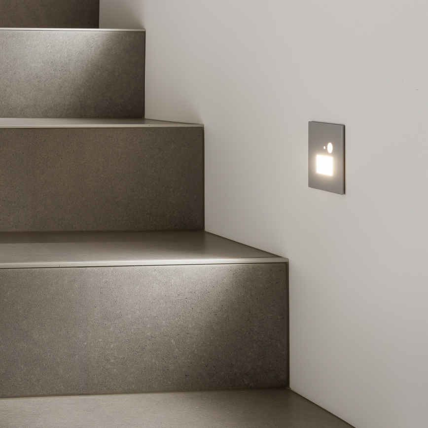 LED Éclairage d'escalier avec détecteur de mouvement LED/1,5W/230V 3000K/4000K/6500K