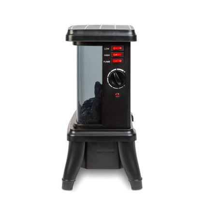 LED elektrische haard met verwarming LED/1500W/230V