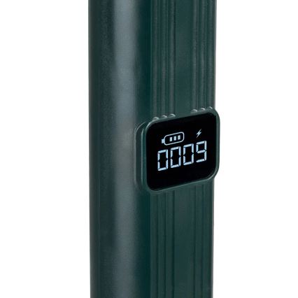LED Elektrische insectenval 2in1 met LCD scherm 1200 mAh/5V groen