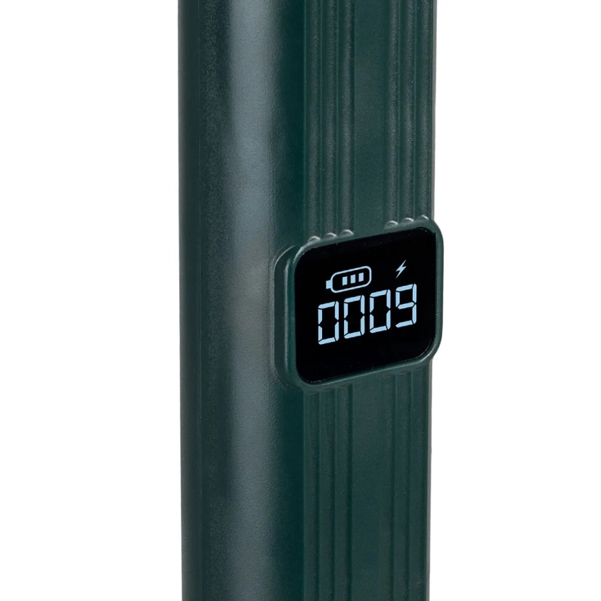 LED Elektrische insectenval 2in1 met LCD scherm 1200 mAh/5V groen