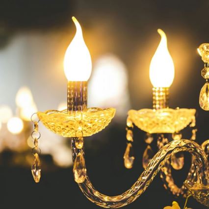 LED-filamentlamp E14/4W/230V 4000K