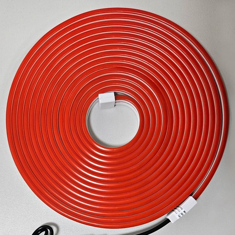 LED Flexibel strip NEON LED/10W/230V 5 m IP65 rood