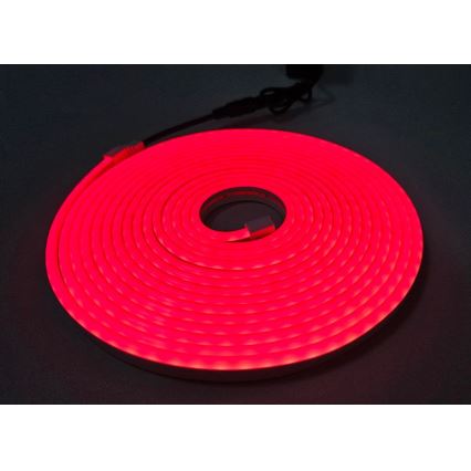LED Flexibel strip NEON LED/10W/230V 5 m IP65 rood