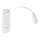 LED Flexibel wall klein lamp met USB BASE 1xLED/8W+1xLED/2W/230V wit