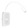 LED Flexibel wall klein lamp met USB BASE 1xLED/8W + 1xLED/2W/230V wit