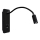 LED Flexibel wall klein lamp met USB BASE 1xLED/8W+1xLED/2W/230V zwart