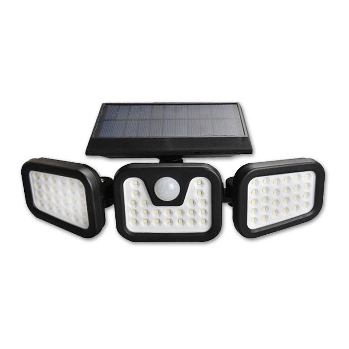 LED Flexibel zonne- Schijnwerper met sensor LED/15W/3,7V 2400 mAh IP54 4500K