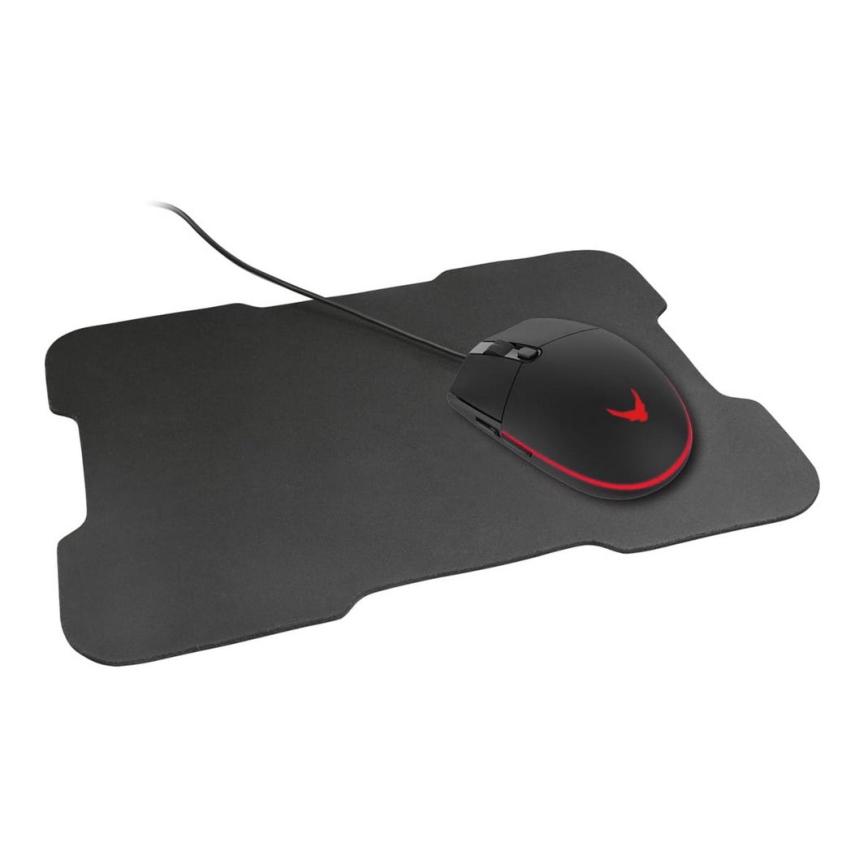 LED Gaming Muis met Muismat VARR 1000/1600/2400/3200 DPI