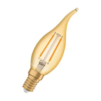 LED gloeilamp VINTAGE FILAMENT E14/1,5W/230V 2400K - Osram