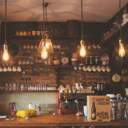 LED-gloeilamp VINTAGE ST64 E27/16W/230V 2200K - Aigostar