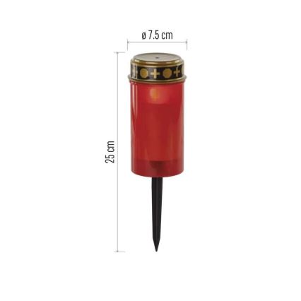 LED Grafkaars LED/2xAA IP44