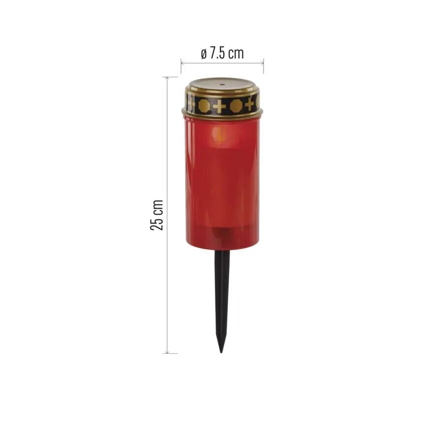 LED Grafkaars LED/2xAA IP44