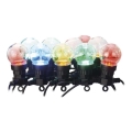 LED Guirlande décorative d'extérieur 50xLED/10m IP44 transparente