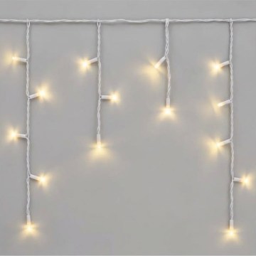 LED guirlande d'extérieur 50xLED/3x0,4m IP44 blanc chaud