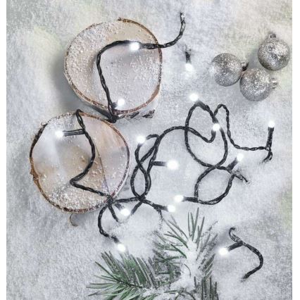 LED  guirlande extérieure 180xLED/8 modes 23m IP44 blanc froid