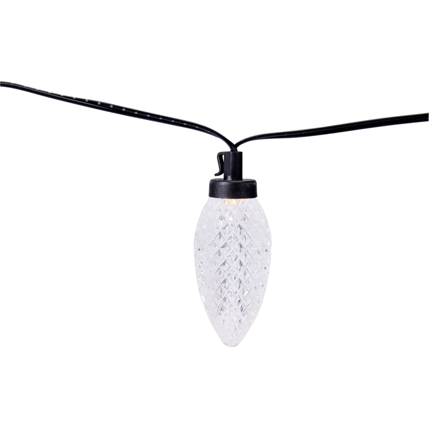 LED guirlande lumineuse de Noël d'extérieur 20xLED/230V 14,5 m IP44 blanc chaud
