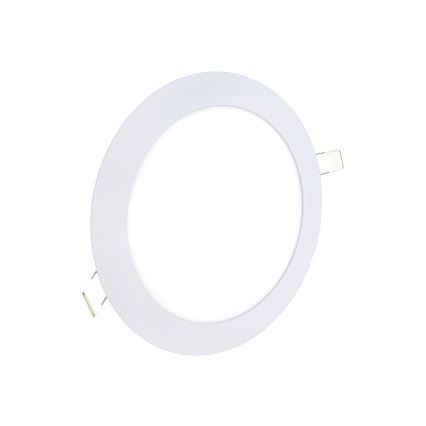 LED Hang plafondverlichting CIRCLE LED/15W/230V 6500K diameter 18,8 cm wit