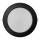 LED Hang plafondverlichting CIRCLE LED/18W/230V 4000K diameter 22 cm zwart