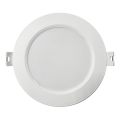 LED Hang plafondverlichting CIRCLE LED/6W/230V 4000K diameter 12 cm wit