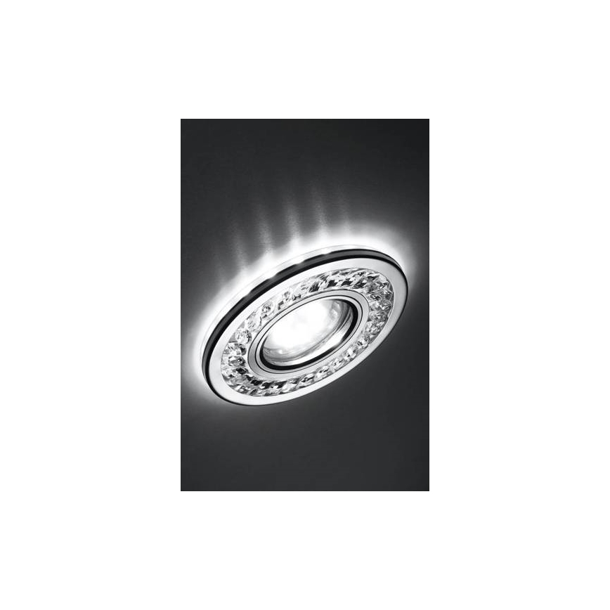 LED Hang plafondverlichting EYE 1xGU10/50W + LED/3W/230V