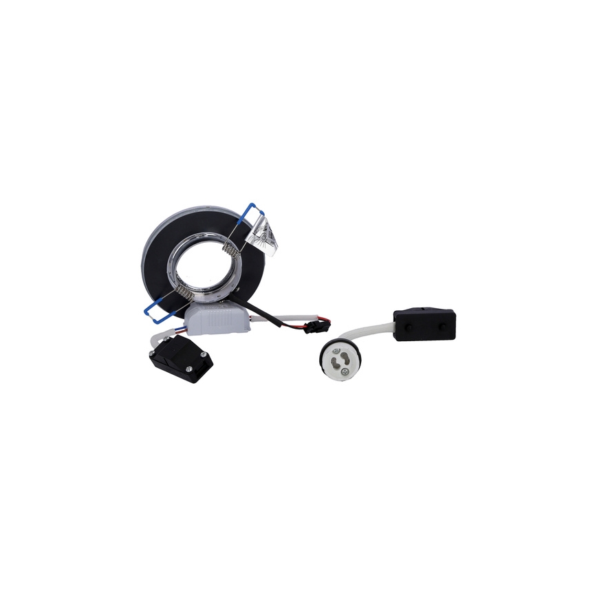 LED Hang plafondverlichting EYE 1xGU10/50W + LED/3W/230V