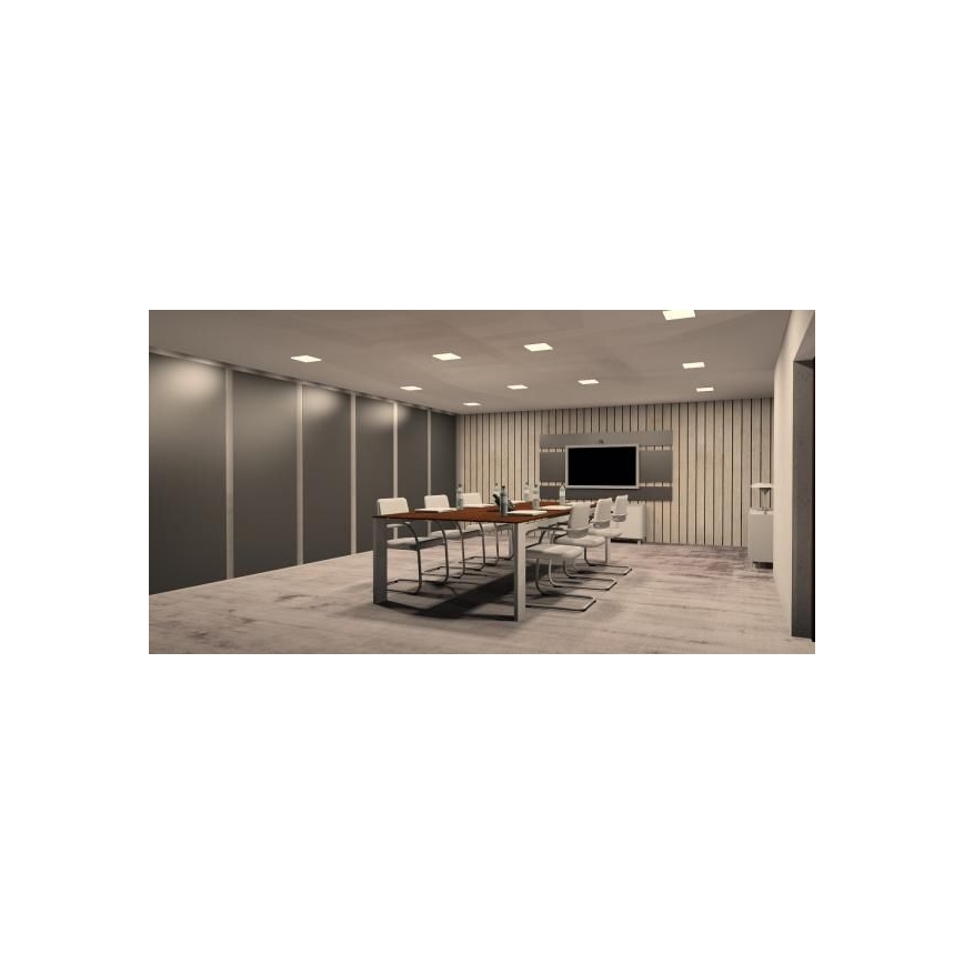 LED Hang plafondverlichting LED/18W/230V