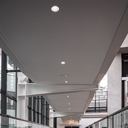 LED Hang plafondverlichting LED/24W/230V 3000/4000/6400K ø 13,5 cm wit