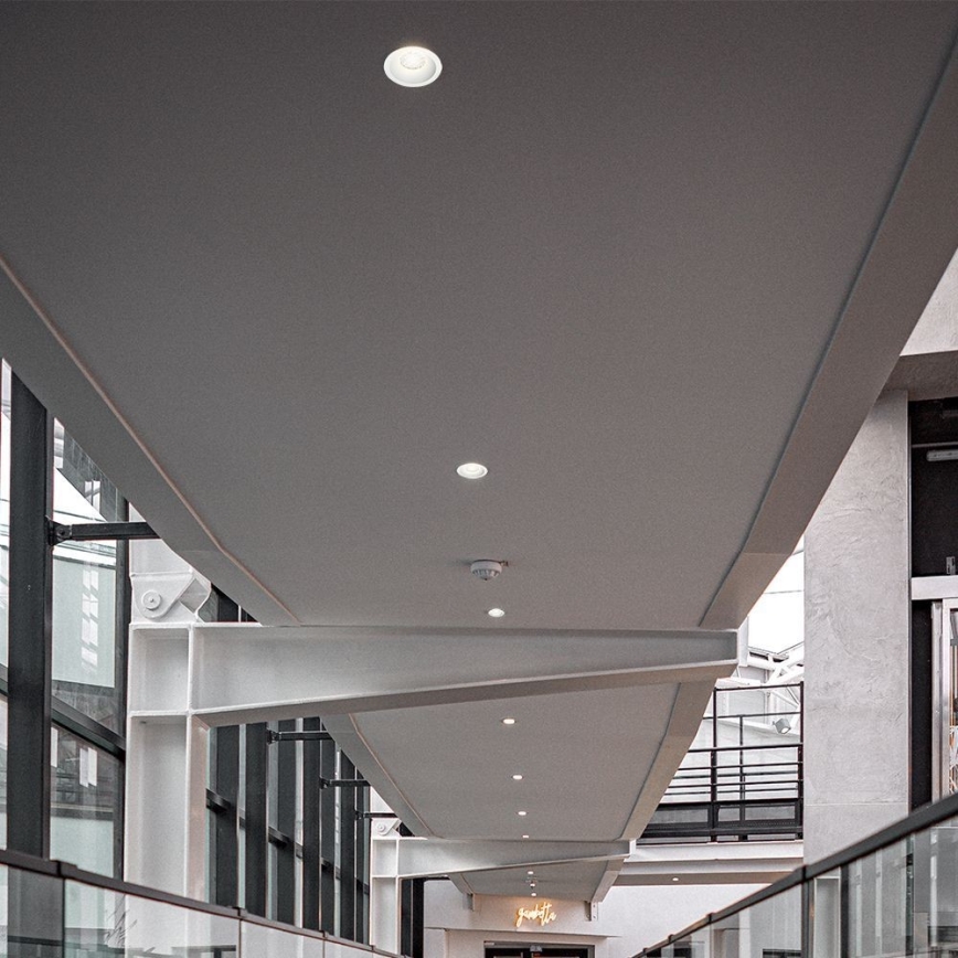 LED Hang plafondverlichting LED/24W/230V 3000/4000/6400K ø 13,5 cm wit