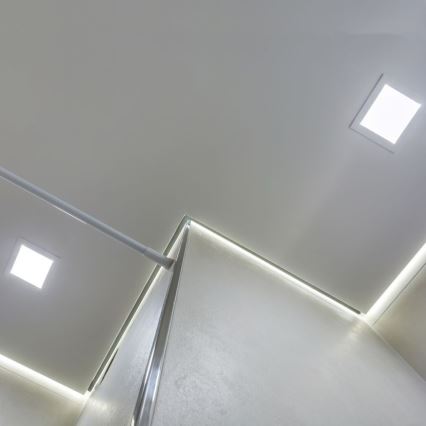 LED Hang plafondverlichting LED/6W/230V 12x12 cm 6500K wit