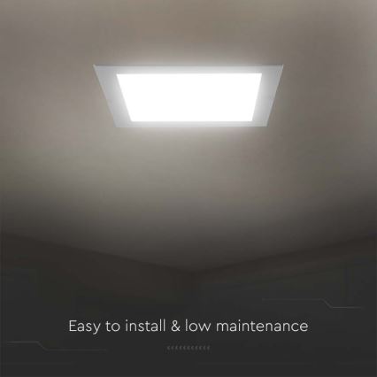 LED Hang plafondverlichting LED/6W/230V 12x12 cm 6500K wit